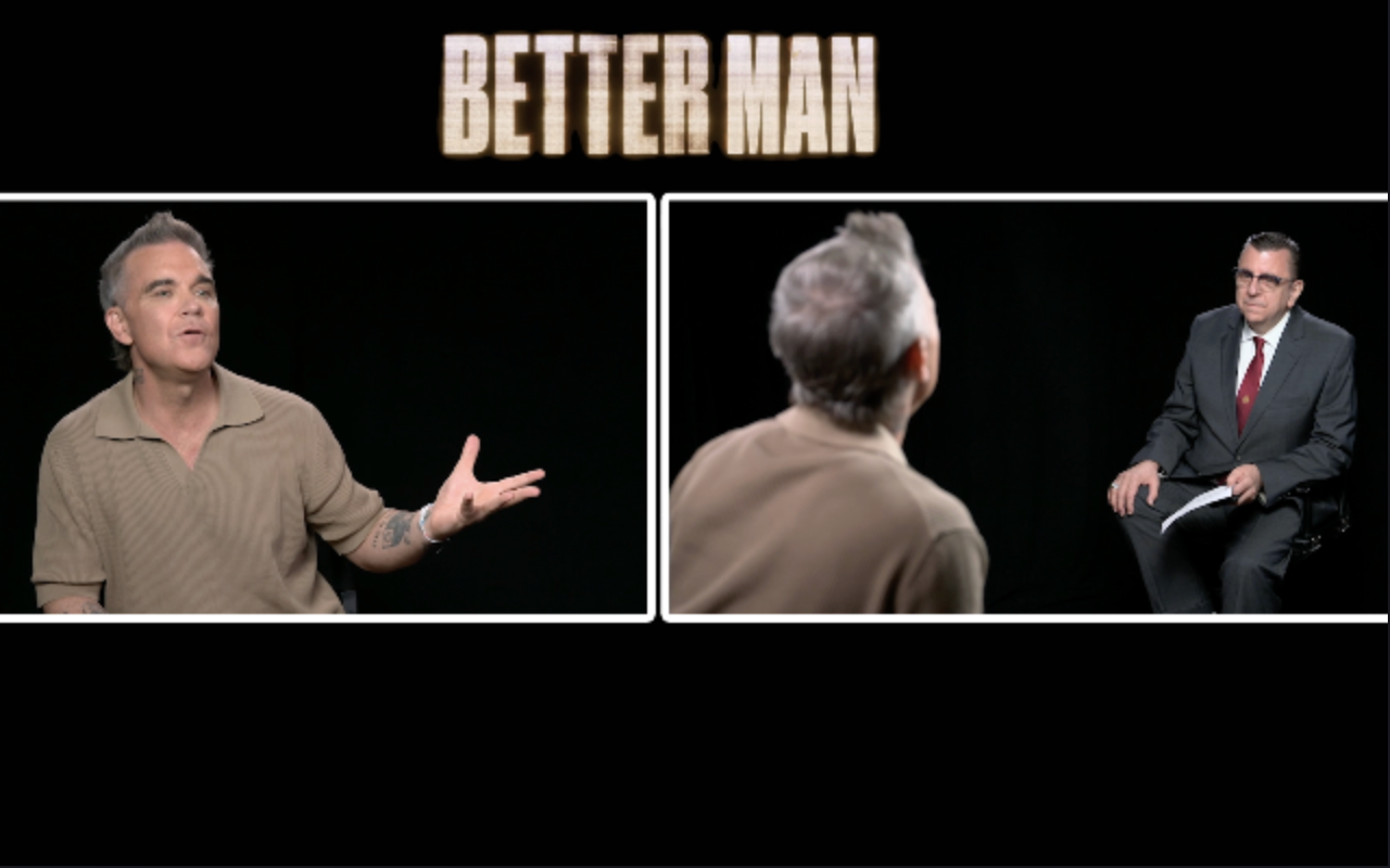 TIFF 2024 ROBBIE WILLIAMS AND RICHARD THE BIOPIC “BETTER MAN